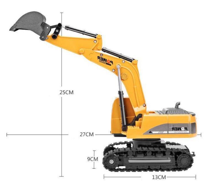 Remote control excavator - Cindi Book