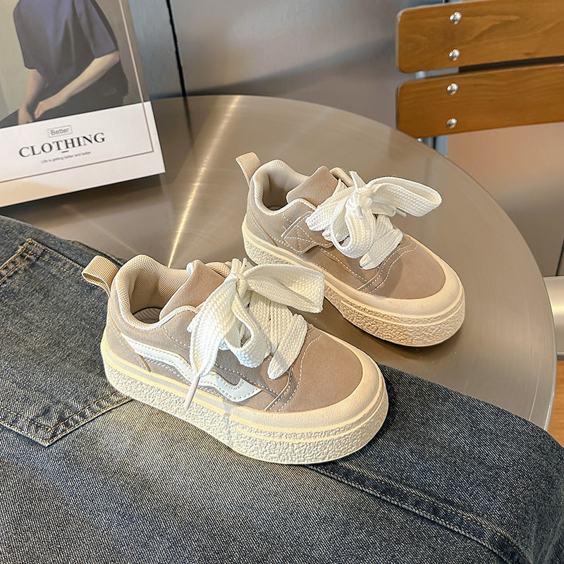 Spring And Autumn New Boys Casual Sneaker Korean Girls Soft Bottom - Cindi Book