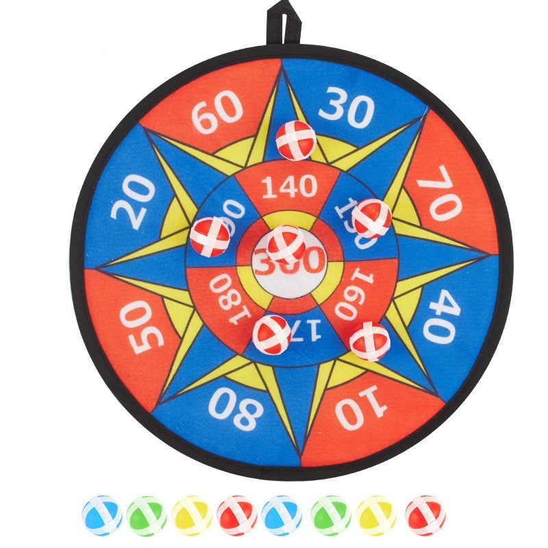 Children's Dart Board Set Dart Target Sticky Throwing Toy - Cindi Book