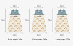 Baby Sleeping Bag Double Layer Patchwork Stand-up Collar Gauze Waistcoat Sleeping Bag - Cindi Book