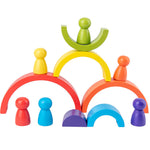 Rainbow arched building blocks - Cindi Book