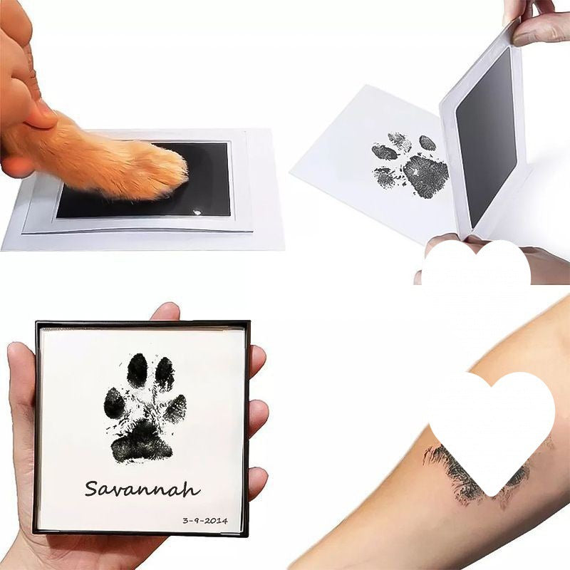 Your Sister's Sister Hand And Foot Seal Sisters Cat Pawprint Inkpad - Cindi Book