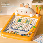 Rabbit Magnetic Drawing Board Puzzle Toys Early Education Children's Toys - Cindi Book