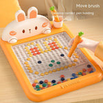 Rabbit Magnetic Drawing Board Puzzle Toys Early Education Children's Toys - Cindi Book