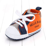 Canvas shoes color matching letters walking shoes - Cindi Book