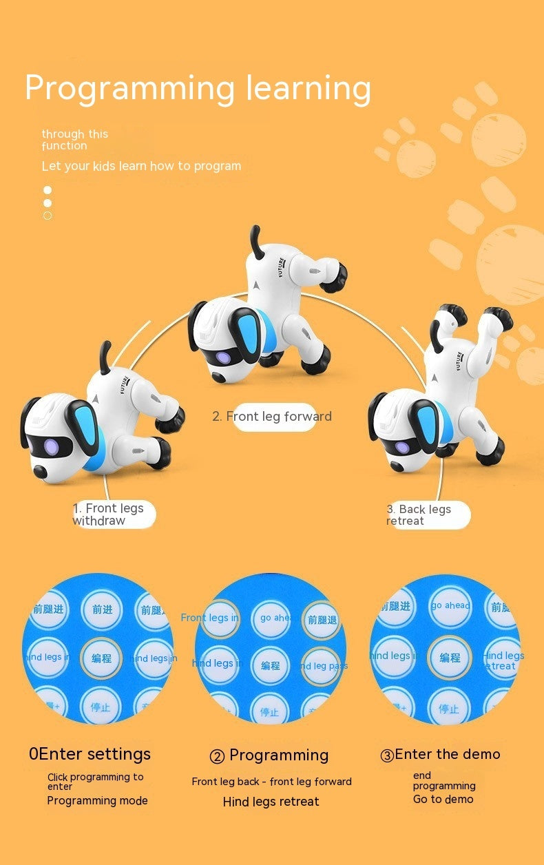 Intelligent Robot Dog Remote Control Electric The Toy Dog - Cindi Book
