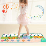 Children's Multifunctional Fun Animal Music Game Carpet - Cindi Book