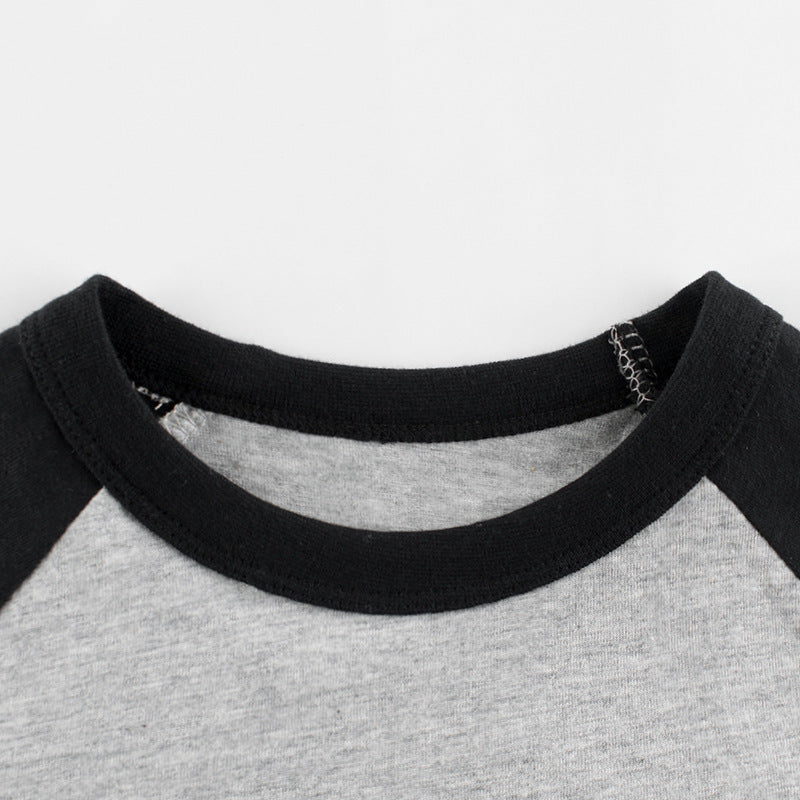 New Boys Short Sleeve Tops T-Shirt Kids Outfit