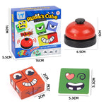 Face Changing Rubik's Cube Educational Toy Expression Building Blocks - Cindi Book
