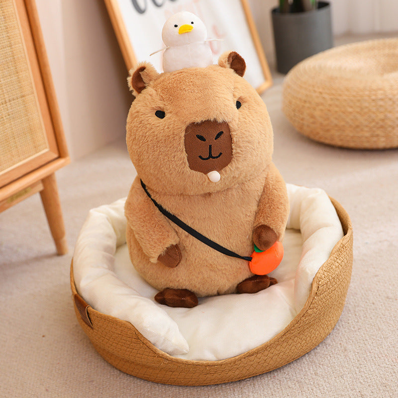Capybara Plush Toy Cute Doll - Cindi Book