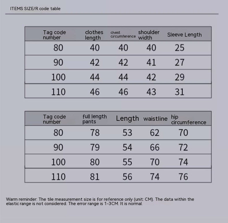Children's Down Jacket Set New Winter Baby Down Jacket Two-Piece Set