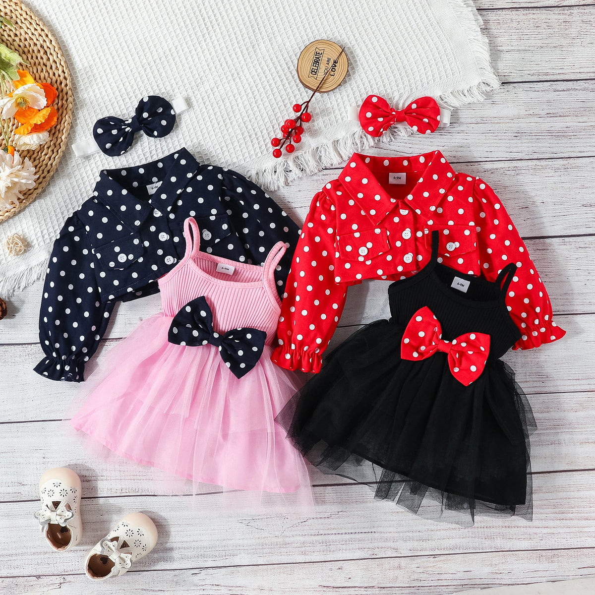 Autumn And Winter Girls' Skirt Set - Cindi Book