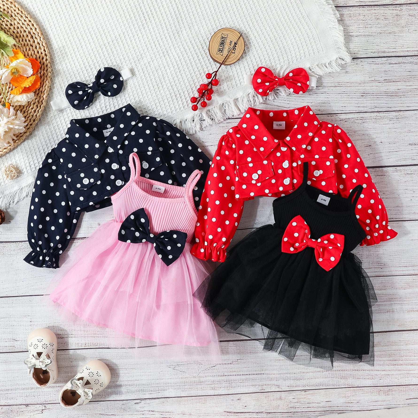 Autumn And Winter Girls' Skirt Set - Cindi Book