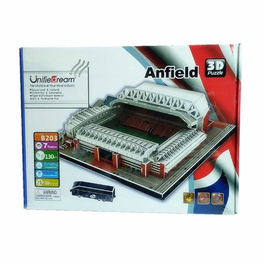 Classic Jigsaw DIY 3D Puzzle World Football Stadium European Soccer Playground Assembled Building Model Puzzle Toys For Children - Cindi Book