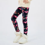 Girls' Autumn And Winter Thermal Base Medium And Large Printed Velvet - Cindi Book