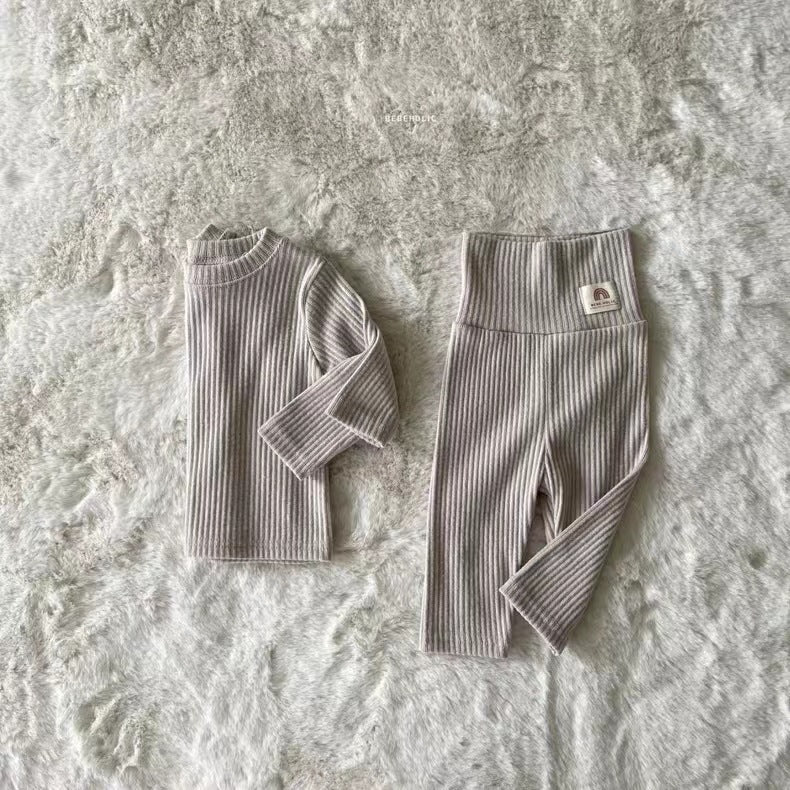 Solid Color Suit Rainbow Fashion Simple All-match Out Home Wear - Cindi Book