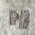 Solid Color Suit Rainbow Fashion Simple All-match Out Home Wear - Cindi Book