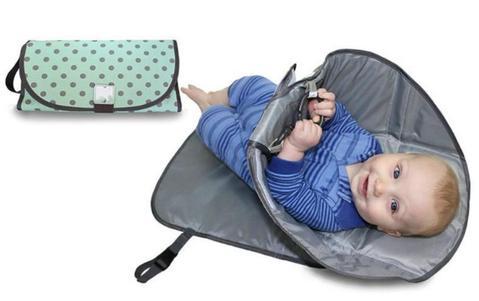 Portable Diaper Changing Pad Clutch for Newborn - Cindi Book
