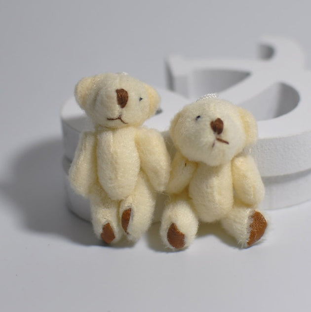 1pcs Plush Stuffed Mini Teddy Bear Toys - Cindi Book