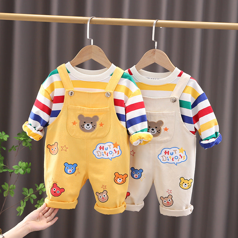 Boys' Top Overalls Suit - Cindi Book