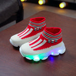 Children's LED light breathable sneakers - Cindi Book