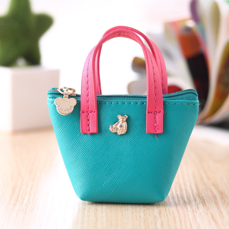 Factory Direct Korean Zero Purse Hand Leather Bag Candy Color Lovely Zero Purse - Cindi Book