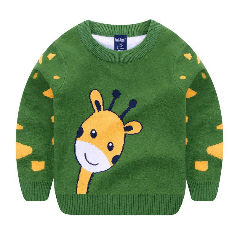 Children cartoon sweater - Cindi Book