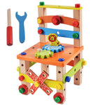 Children's Chair Building Block Toys - Cindi Book