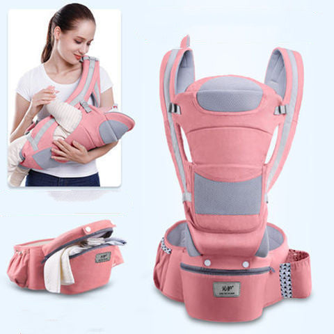 Ergonomic Baby Carrier Infant Baby Hipseat Carrier 3 In 1 Front Facing Ergonomic Kangaroo Baby Wrap Sling - Cindi Book