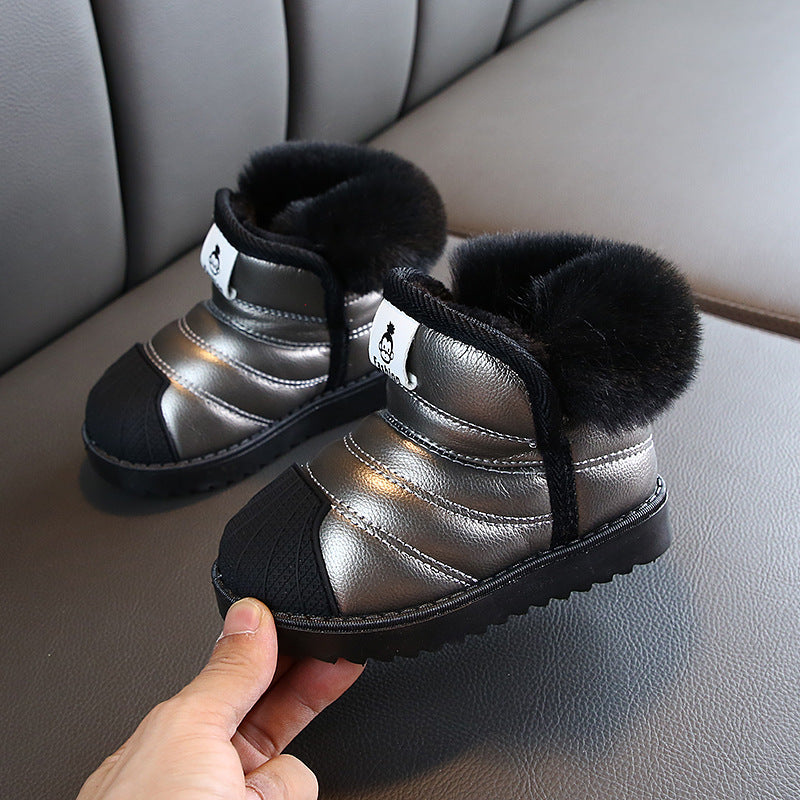 Baby high top cotton shoes - Cindi Book