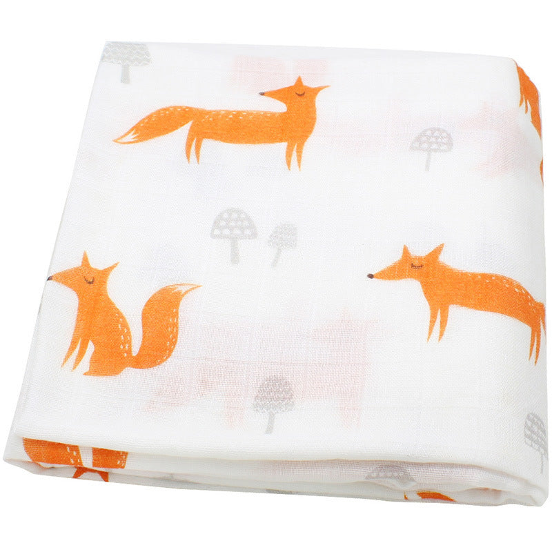 Organic cotton cloth baby swaddled baby blanket - Cindi Book
