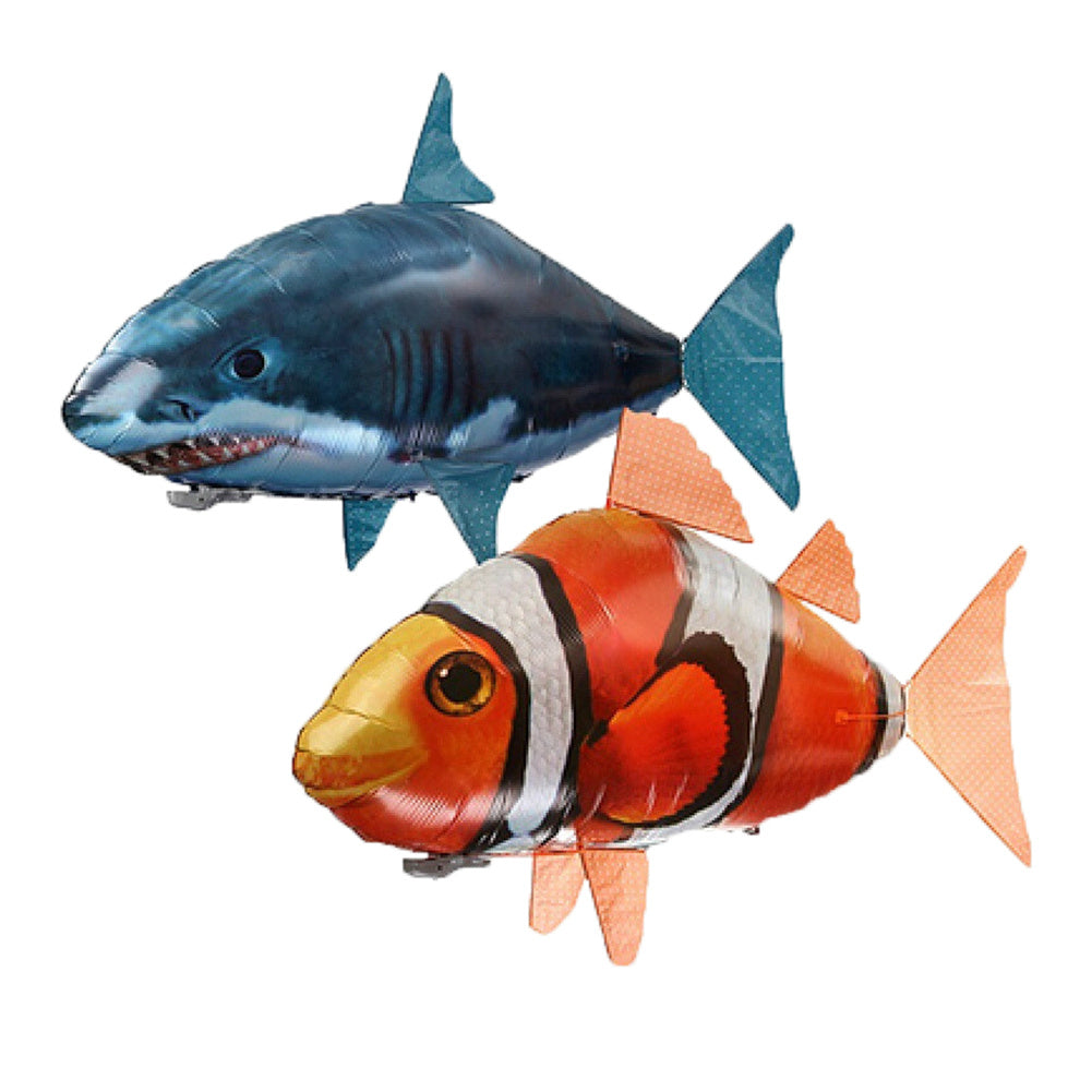 Remote control flying fish inflatable shark clown fish balloon - Cindi Book
