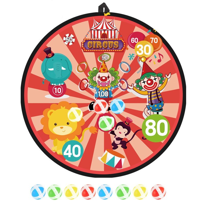 Children's Dart Board Set Dart Target Sticky Throwing Toy - Cindi Book