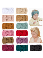 Rylee Faith Designs - Baby Girl Bow Headband Same Color 3 Piece Set