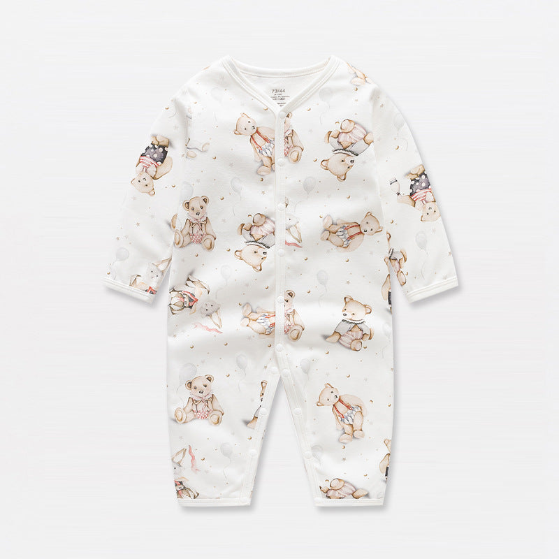 Spring And Autumn Baby Rompers Baby Bodysuit Baby Clothes - Cindi Book