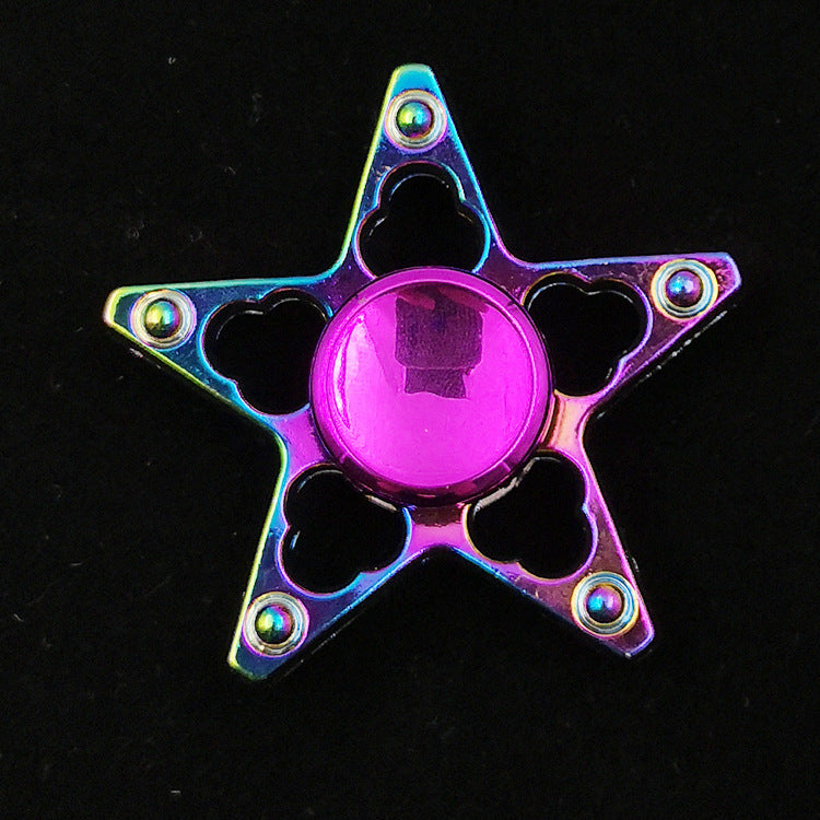 Zinc Alloy Electroplating Colorful Fingertip Top - Cindi Book