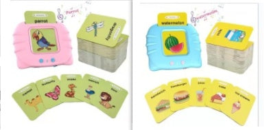 Children's Enlightening Early Education Smart Pure English Card - Cindi Book
