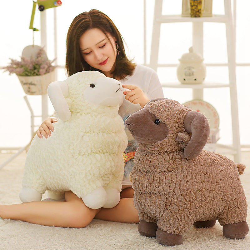 Simulation goat doll plush toy - Cindi Book