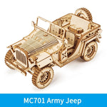Robotime 3D Wooden Puzzle Prime Steam Express Model DIY Kit Puzzle Toy - Cindi Book