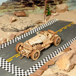Robotime 3D Wooden Puzzle Prime Steam Express Model DIY Kit Puzzle Toy - Cindi Book