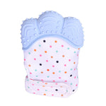 Baby teether baby anti-bite silicone molar gloves children's sound toys - Cindi Book