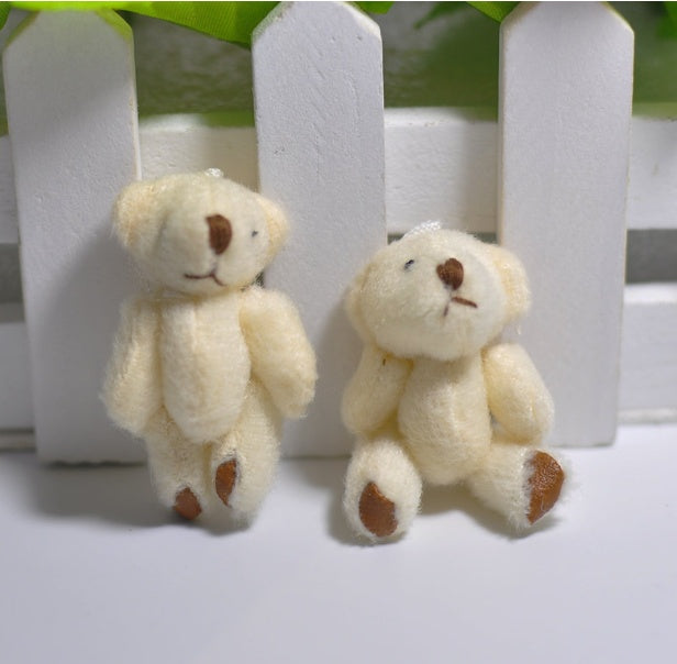 1pcs Plush Stuffed Mini Teddy Bear Toys - Cindi Book