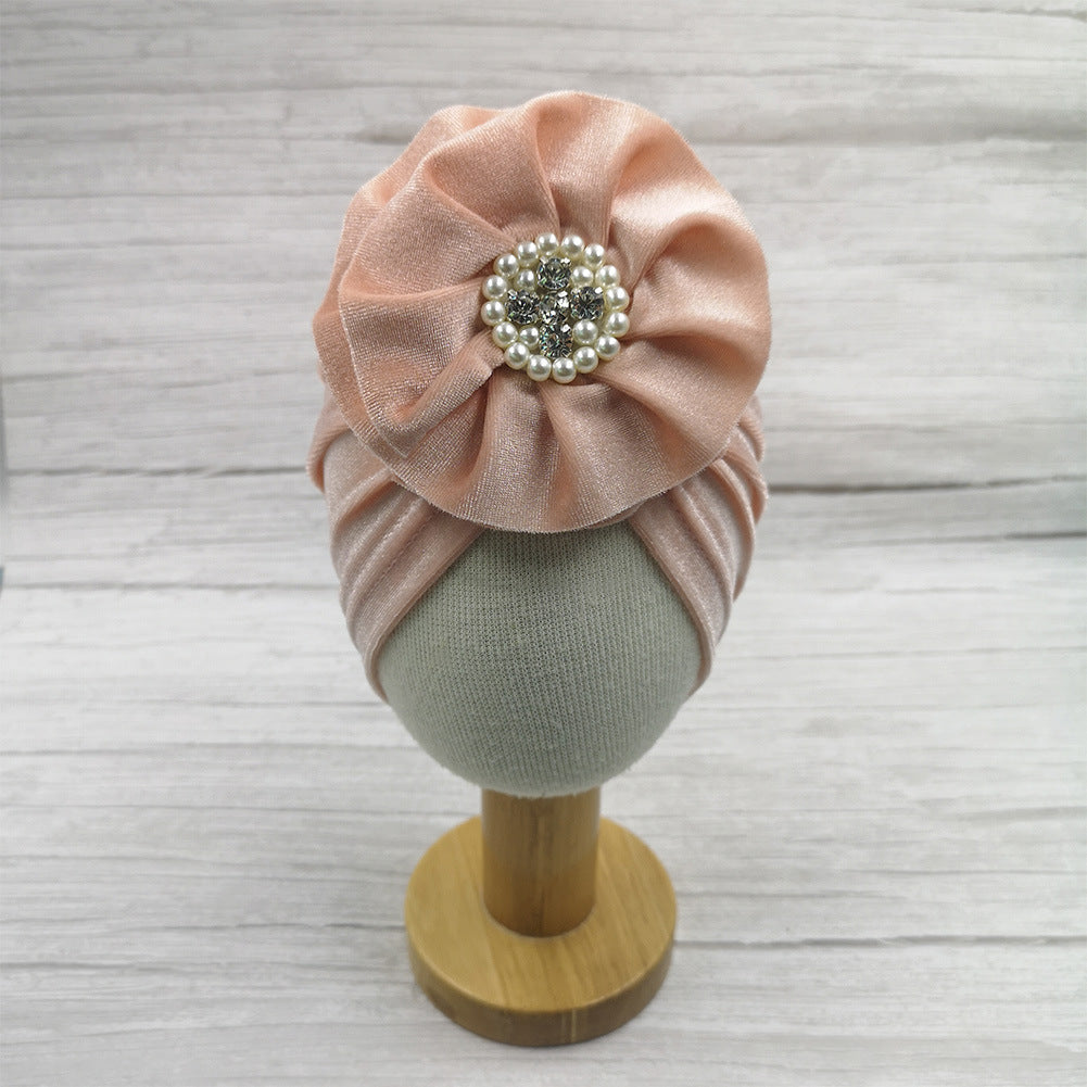 Bohemian baby cap - Cindi Book
