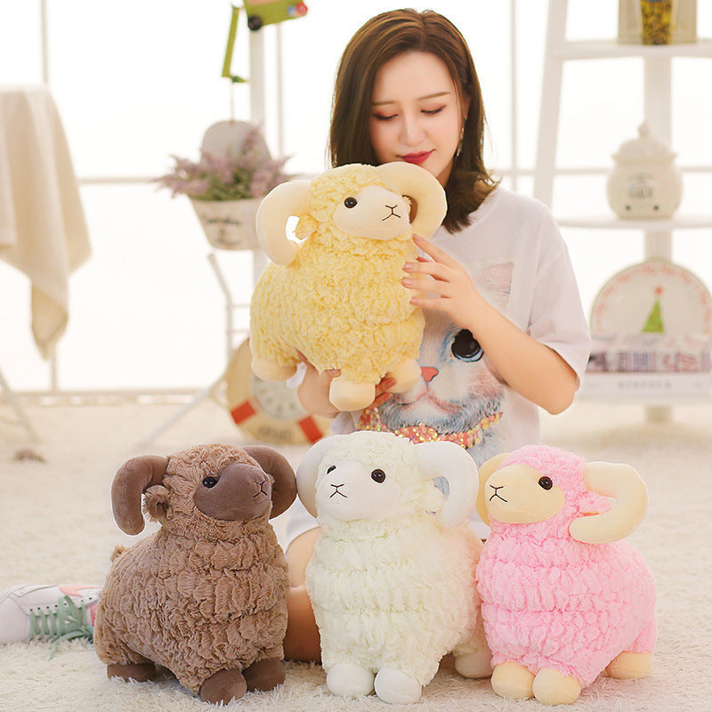 Simulation goat doll plush toy - Cindi Book