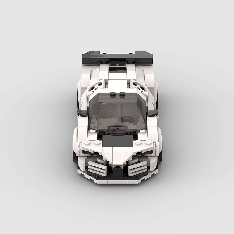 Built-up Block Series 8-grid Racing Model - Cindi Book