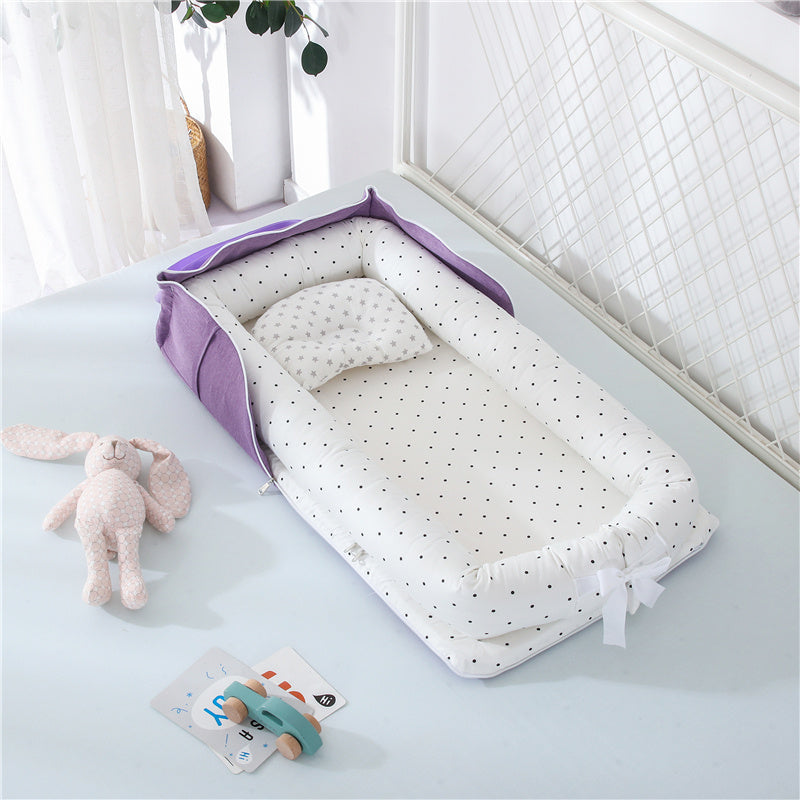 Cotton Portable Baby Crib Newborn Foldable - Cindi Book
