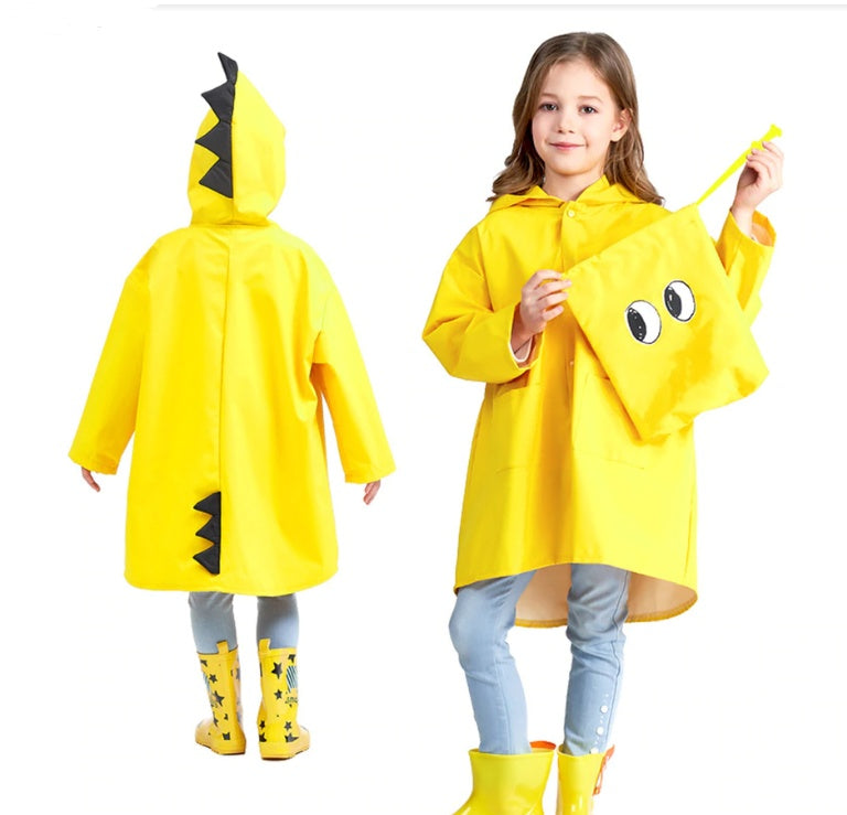 Dinosaur Raincoat for Kids - Cindi Book