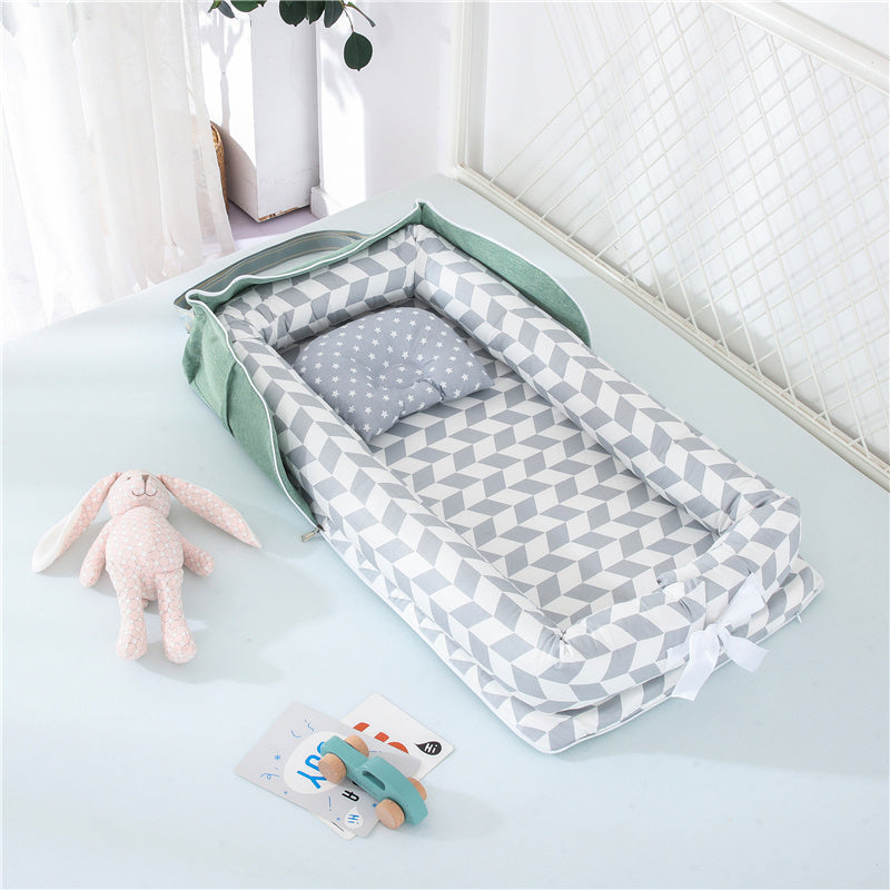 Cotton Portable Baby Crib Newborn Foldable - Cindi Book