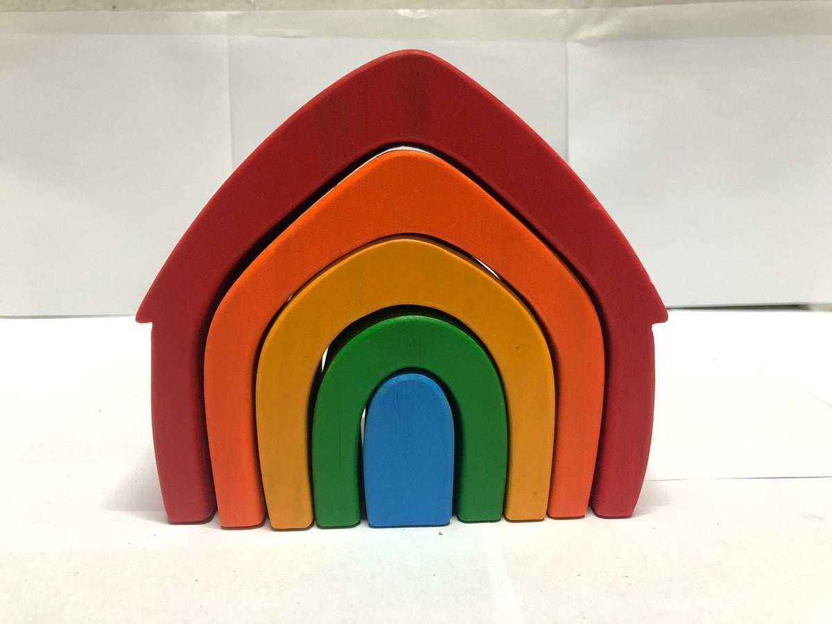 Early education stacking high blocks - Cindi Book