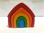 Early education stacking high blocks - Cindi Book